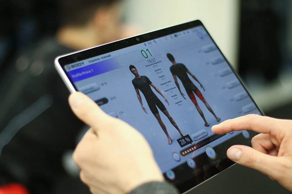 Scegliere l'allenamento con elettrostimolazione muscolare EMS - Younion